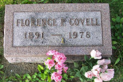 Florence Parsell Covell Grave Marker